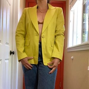 lime green vintage retro coat